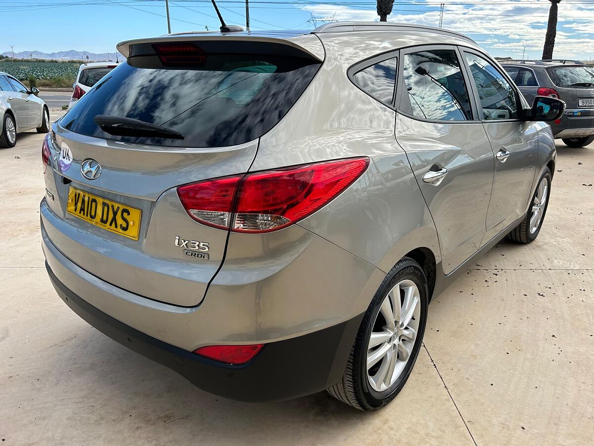 HYUNDAI IX35 PREMIUM 2.0 CRDI UK PLATED RHD IN SPAIN ONLY 85000 MILES SUPER 2010